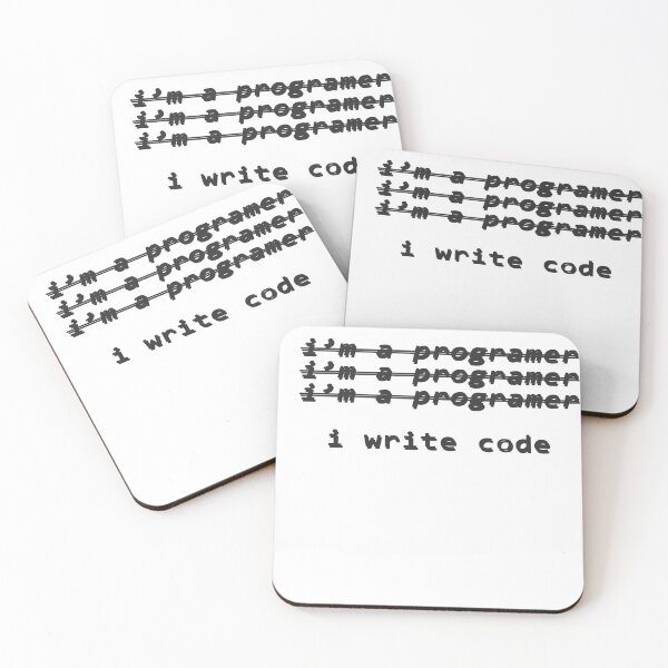 Item preview, I'm a programer - I write code designed and sold by devtshirts.