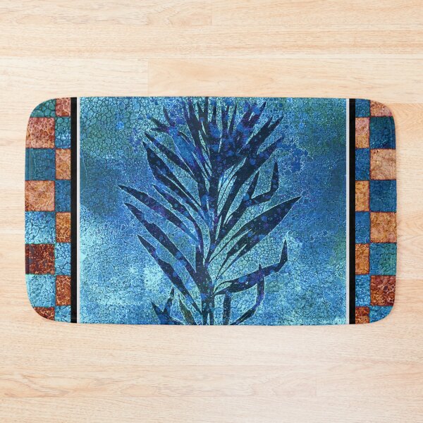 Item preview, Botanical cyanotype print framed designed and sold by Red Witch Art.