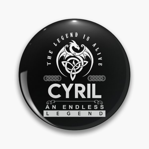 Artikelvorschau, Cyril Name T Shirt - Cyril The Legend Is Alive - An Endless Legend Gift Item Tee entworfen und verkauft von lawkeira11.