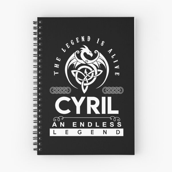 Item preview, Cyril Name T Shirt - Cyril The Legend Is Alive - An Endless Legend Gift Item Tee designed and sold by lawkeira11.