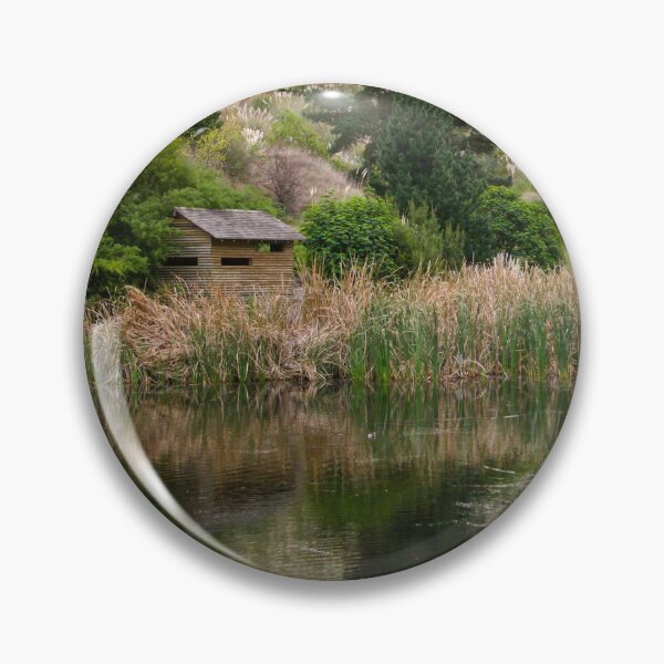 Item preview, Bird-watching hut next to the lake and amongst the reeds in Berwick Botanical Gardens designed and sold by James-Cole.