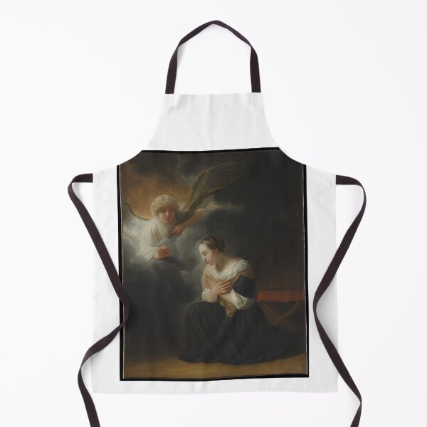 Item preview, Angel Of God Meeting Mary | Christian Artwork For Religious Holy People designed and sold by LemonDemonzzz.