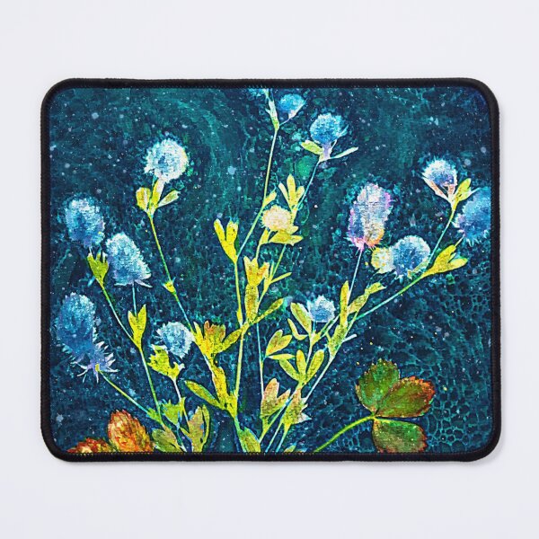 Item preview, Botanical cyanotype wildflowers designed and sold by Red Witch Art.