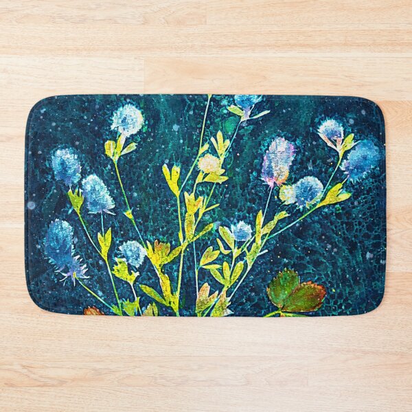 Item preview, Botanical cyanotype wildflowers designed and sold by Red Witch Art.