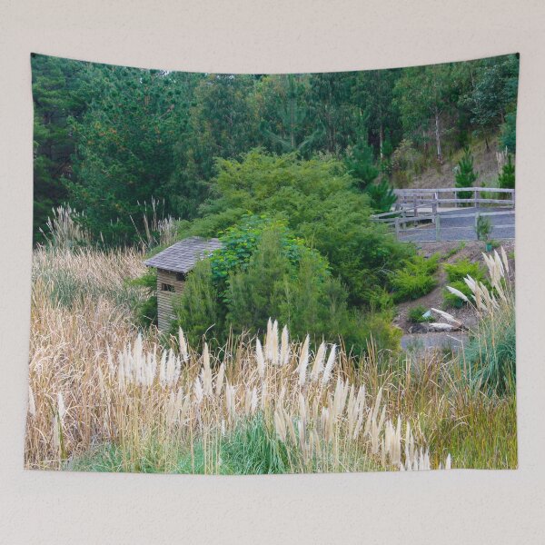 Item preview, Bird-watching hut amongst the reeds in Berwick Botanical Gardens designed and sold by James-Cole.