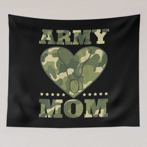 Item preview, Womens Certified Proud Army Mom Military USA Flag Camo Son Daughter Tank Top designed and sold by AdonisShop.