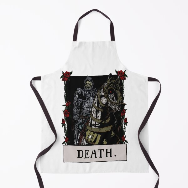 Item preview, Death Tarot Card - Rose Border Variant designed and sold by DogFoodFactory.
