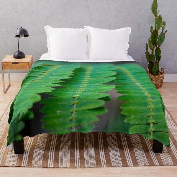Item preview, Repetitive rows of crisp green leaves designed and sold by James-Cole.