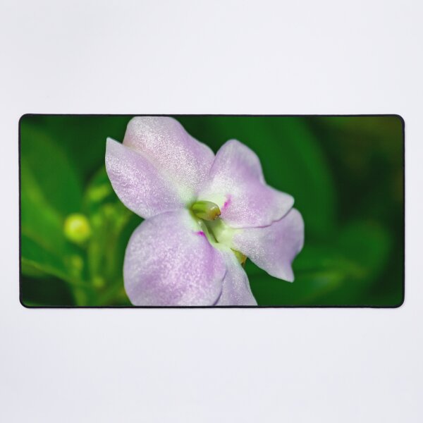 Item preview, Beautiful delicate pink sparkly flower and green leaves designed and sold by James-Cole.
