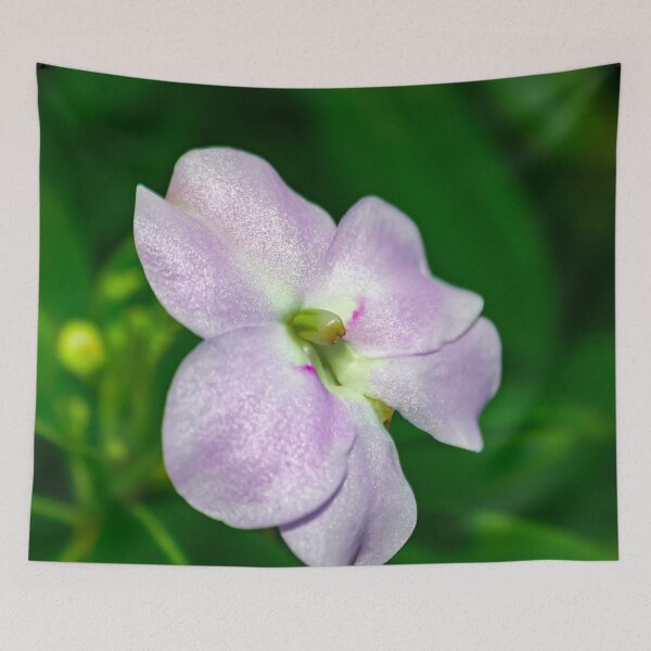 Item preview, Beautiful delicate pink sparkly flower and green leaves designed and sold by James-Cole.