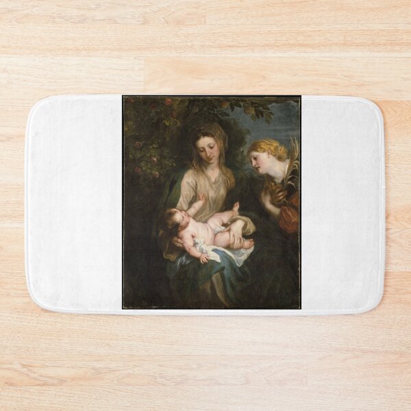Item preview,  Angel Of God Meeting Mary And Baby Jesus | Christian Artwork For Religious Holy People    designed and sold by LemonDemonzzz.