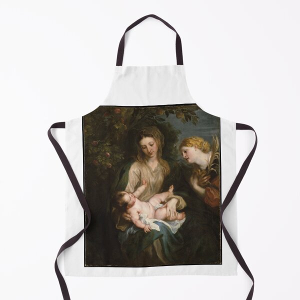 Item preview, Angel Of God Meeting Mary And Baby Jesus | Christian Artwork For Religious Holy People designed and sold by LemonDemonzzz.