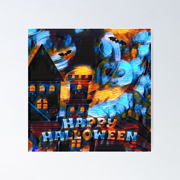 Item preview,  Halloween Party Oil Painting designed and sold by funnyhalloween.