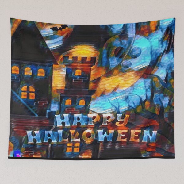 Item preview,  Halloween Party Oil Painting designed and sold by funnyhalloween.