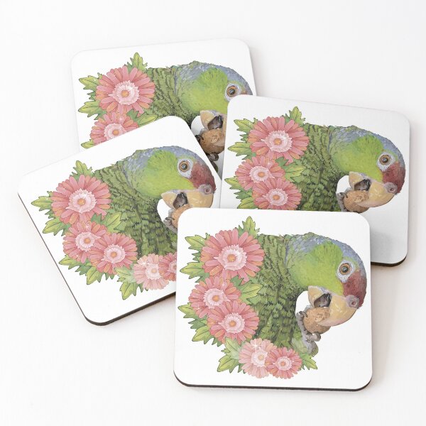 Item preview, Lilac-crowned parrot designed and sold by obscurite.