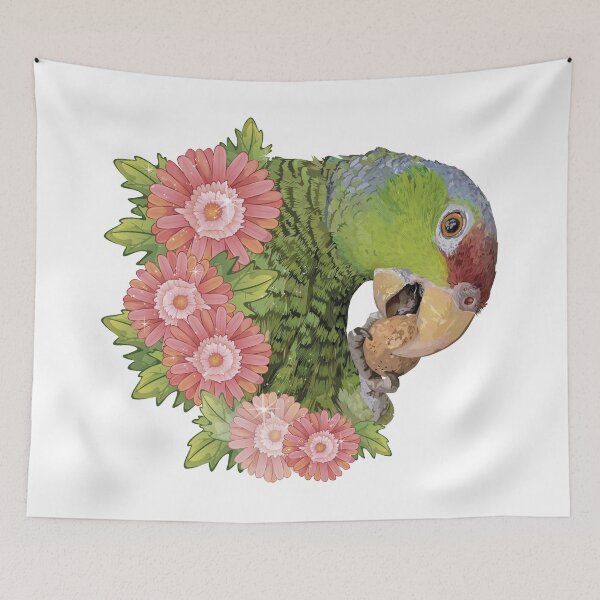 Item preview, Lilac-crowned parrot designed and sold by obscurite.