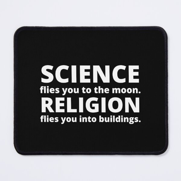 Item preview, Science flies you to the moon Religion flies you into buildings designed and sold by am-agnostic.