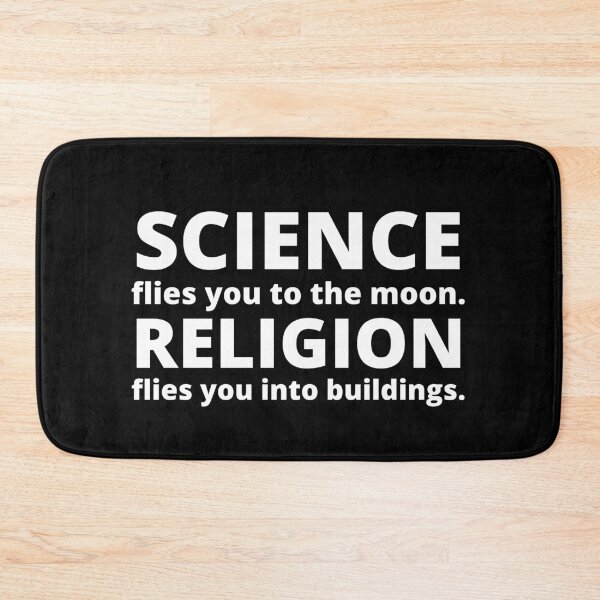 Item preview, Science flies you to the moon Religion flies you into buildings designed and sold by am-agnostic.