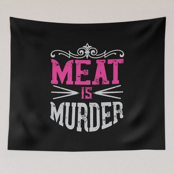Item preview, Meat Is Murder Pink designed and sold by JumboExclusive.