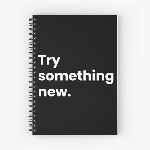Item preview, Try Something New. |  designed and sold by umorshofi.