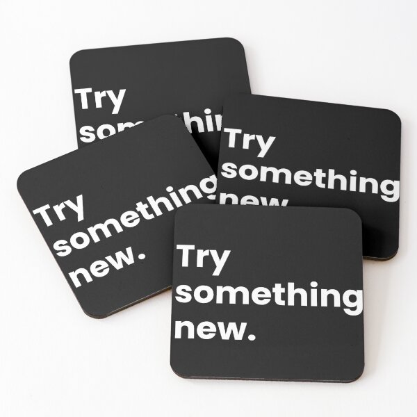 Item preview, Try Something New. |  designed and sold by umorshofi.