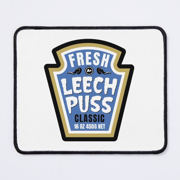 Item preview, Fresh Leech Puss | Funny Halloween Food Label Costume designed and sold by GravitiTees.