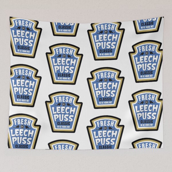 Item preview, Fresh Leech Puss | Funny Halloween Food Label Costume designed and sold by GravitiTees.