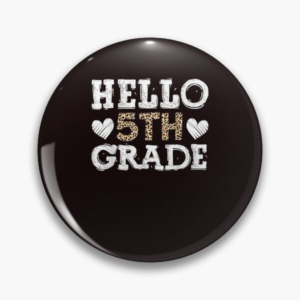Item preview, Hello Fifth Grade Back To School 1st Day Leopard Teachers designed and sold by larsonrefugio.