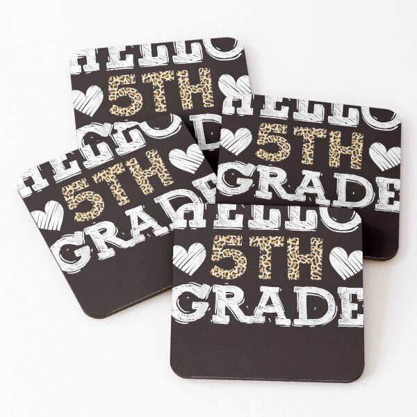 Item preview, Hello Fifth Grade Back To School 1st Day Leopard Teachers designed and sold by larsonrefugio.