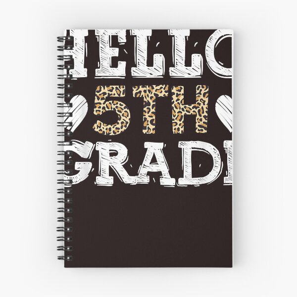 Item preview, Hello Fifth Grade Back To School 1st Day Leopard Teachers designed and sold by larsonrefugio.