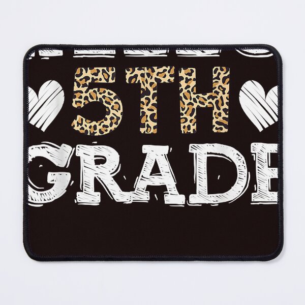 Item preview, Hello Fifth Grade Back To School 1st Day Leopard Teachers designed and sold by larsonrefugio.