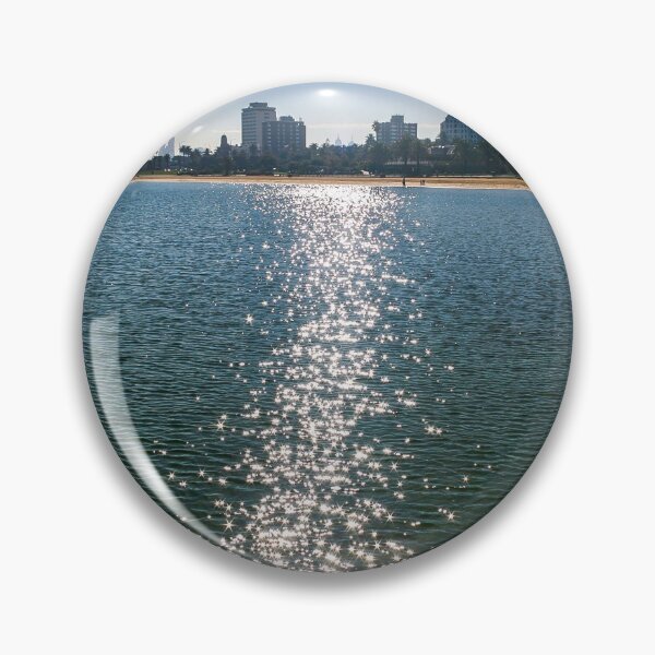 Item preview, Sun glistening of the water in Port Philip Bay Saint Kilda designed and sold by James-Cole.