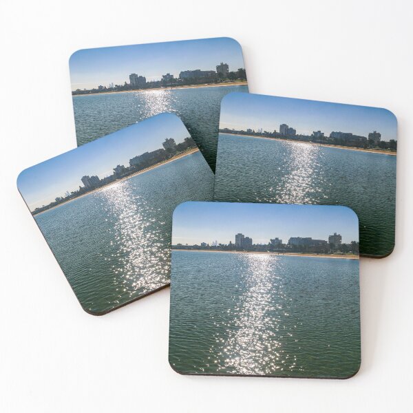 Item preview, Sun glistening of the water in Port Philip Bay Saint Kilda designed and sold by James-Cole.