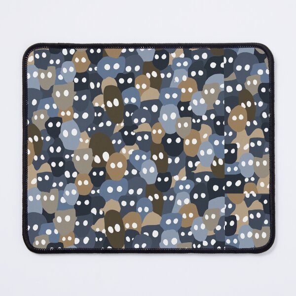 Item preview, Nobody Is Listening ZM Brown and Navy Print designed and sold by morgandiehl10.