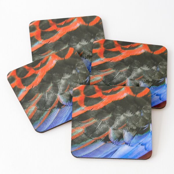 Item preview, Colourful back feathers of native Australian Rosella bird designed and sold by James-Cole.