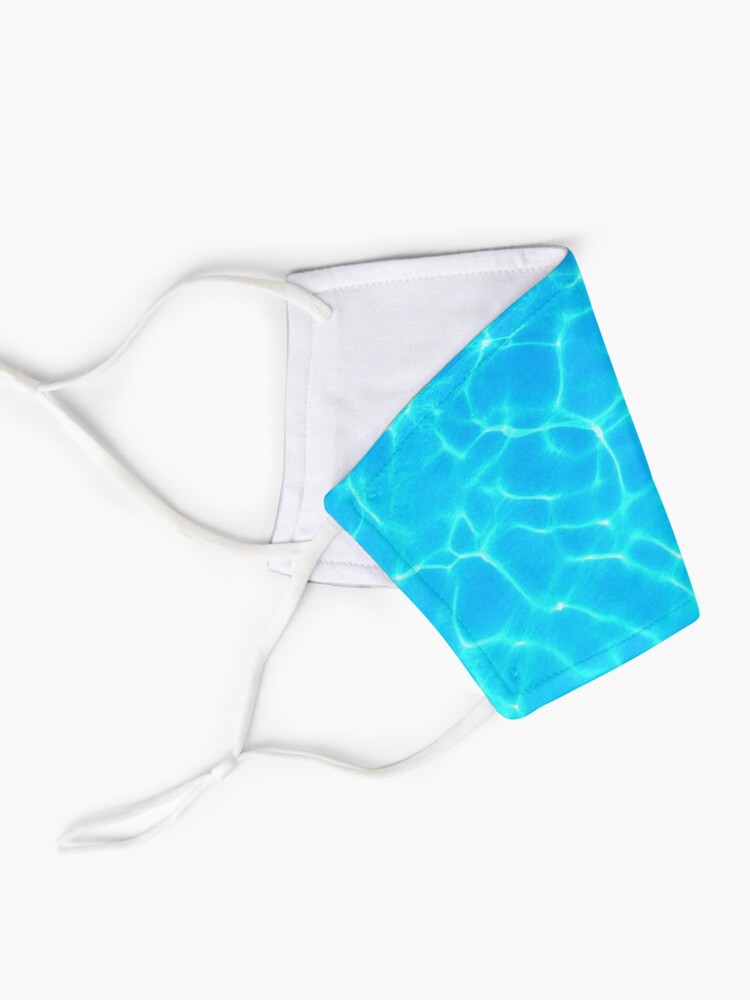 Alternate view of Turquoise Water Ripples Reflection Mask