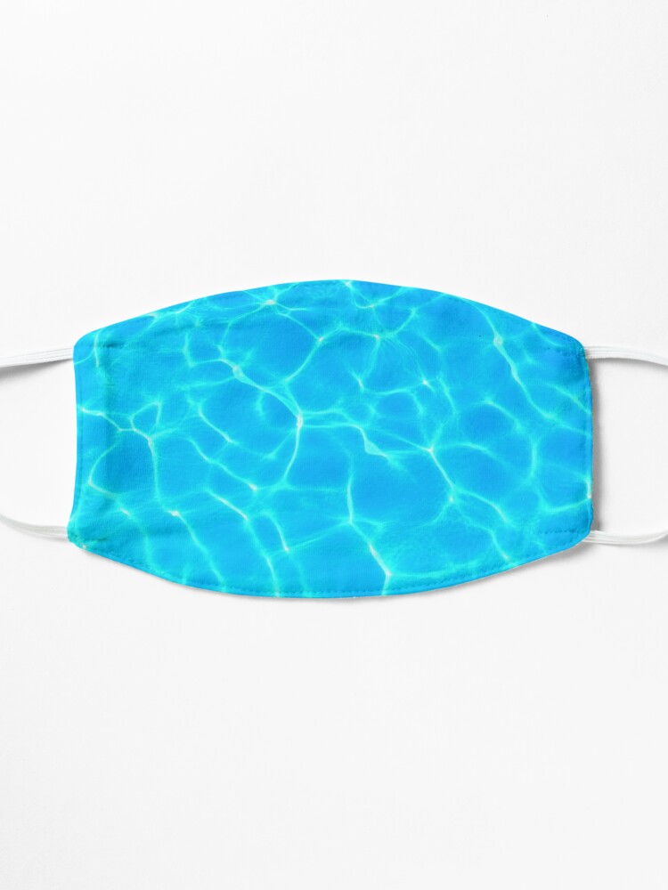 Alternate view of Turquoise Water Ripples Reflection Mask