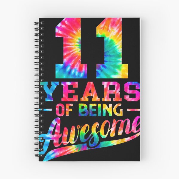 Item preview, 11 Years Old 11th Birthday Tie Dye Being Awesome Men Women designed and sold by byrdleroy.