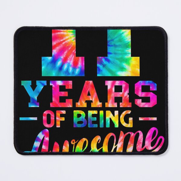Item preview, 11 Years Old 11th Birthday Tie Dye Being Awesome Men Women designed and sold by byrdleroy.