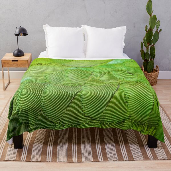 Item preview, Vibrant green feathers of a colourful native Australian Rosella bird designed and sold by James-Cole.