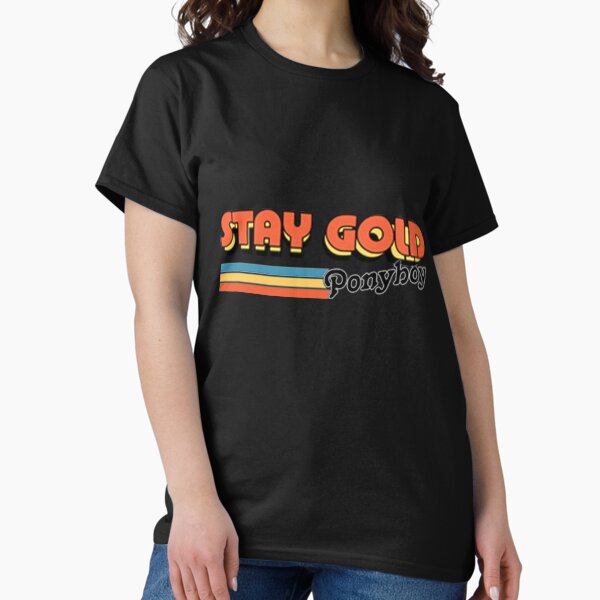 Artikel-Vorschau von Bleib Gold Ponyboy Retro Film, designt und verkauft von CalvinElliott.