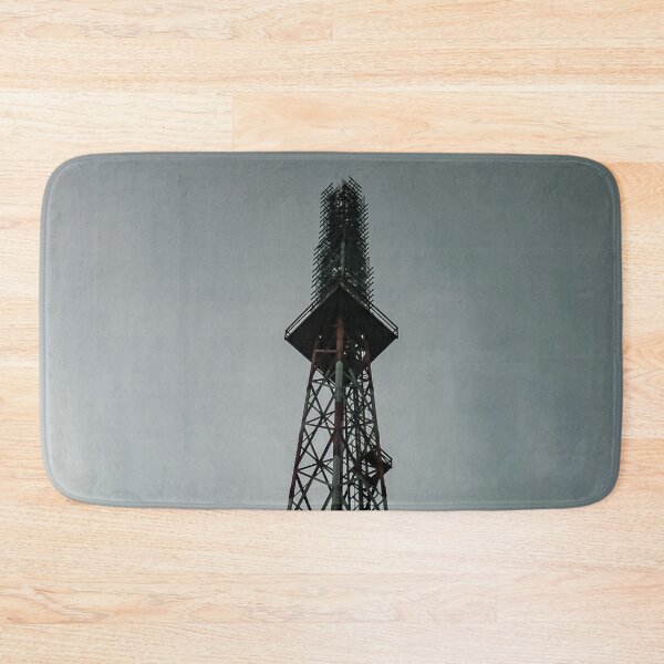 Item preview, Radio and television transmission antenna tower in black and white designed and sold by James-Cole.