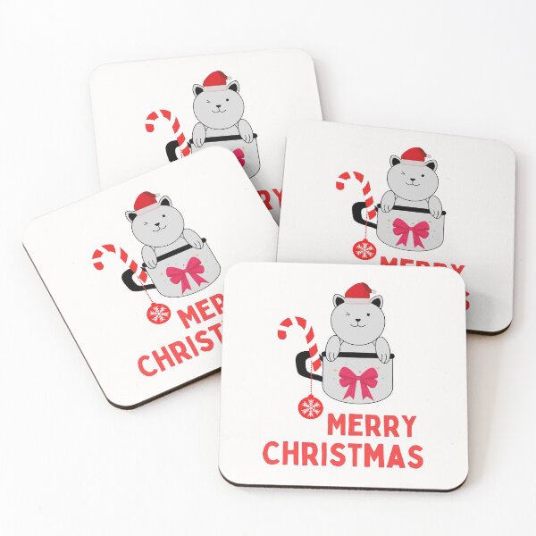 Item preview,  Merry Christmas 2021 Cute Cat designed and sold by BhavyaBathla.