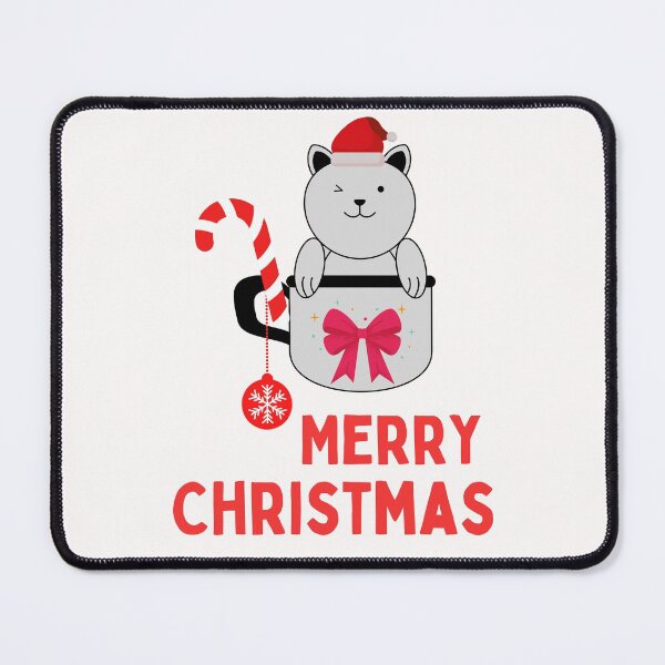 Item preview, Merry Christmas 2021 Cute Cat designed and sold by BhavyaBathla.