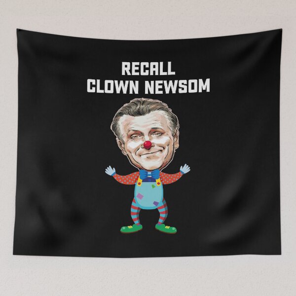 Item preview, Recall Clown Newsom designed and sold by RightWing1776.