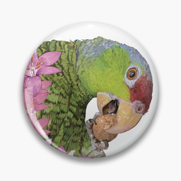 Item preview, Lilac-crowned parrot designed and sold by obscurite.