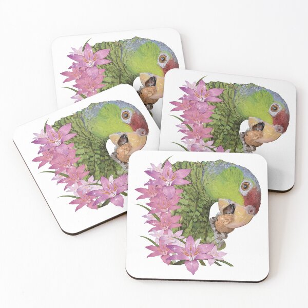 Item preview, Lilac-crowned parrot designed and sold by obscurite.