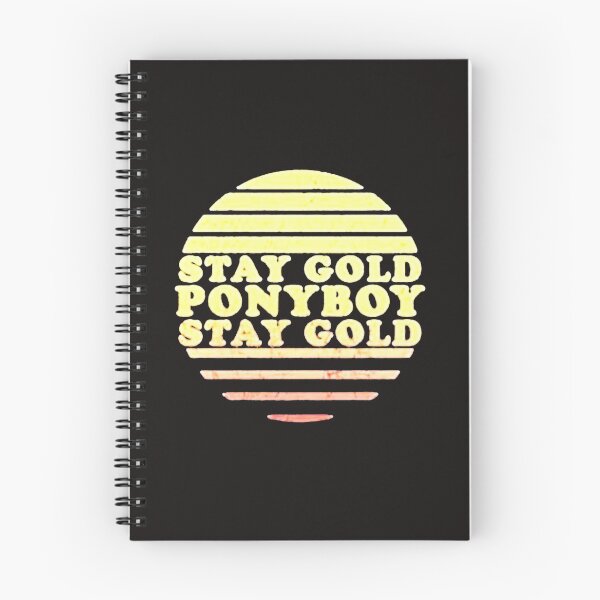 Item preview, Stay Gold Ponyboy Stay Gold Sunset designed and sold by CalvinElliott.