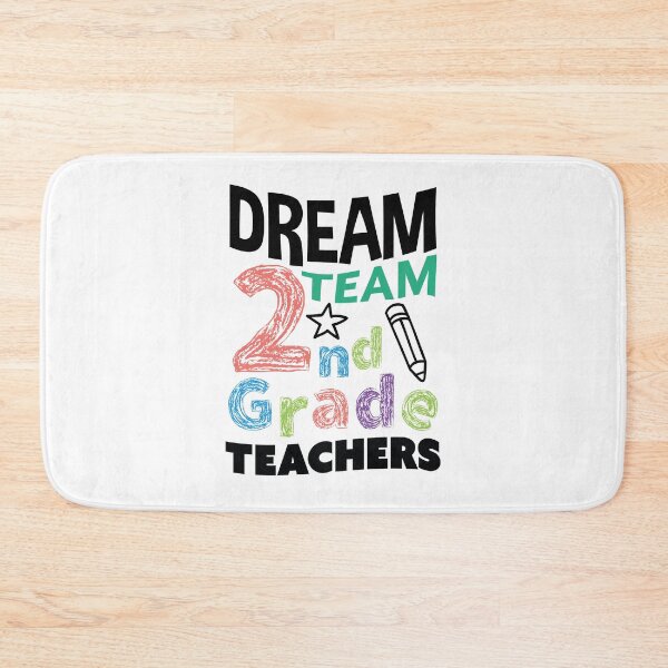 Item preview, 2nd Grade Teachers Dream Team,Second Grade Squad, Hello 2nd Grade Pattern | designed and sold by Boom-llqb.