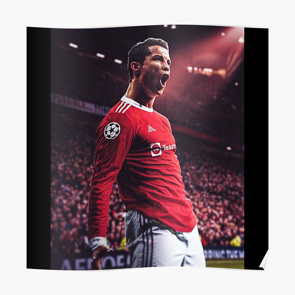 Old Trafford Legend Celebration Poster